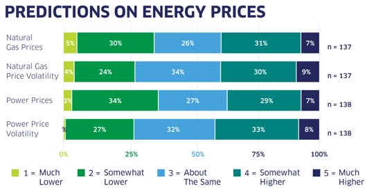 Energy Prices Predictions Chart